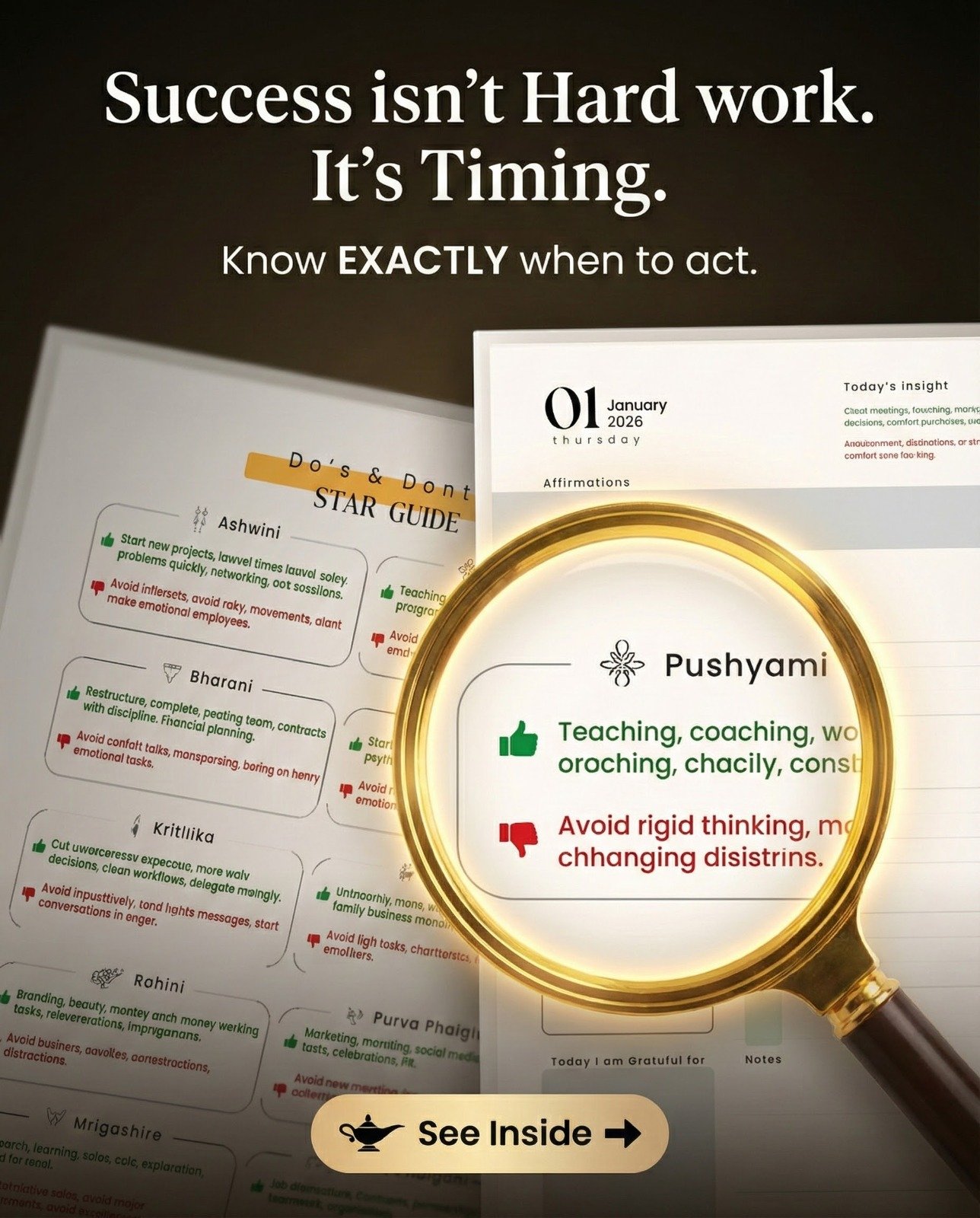 Genie Planner Lifestyle